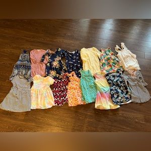 Set of 15 girls 4t dress bundle